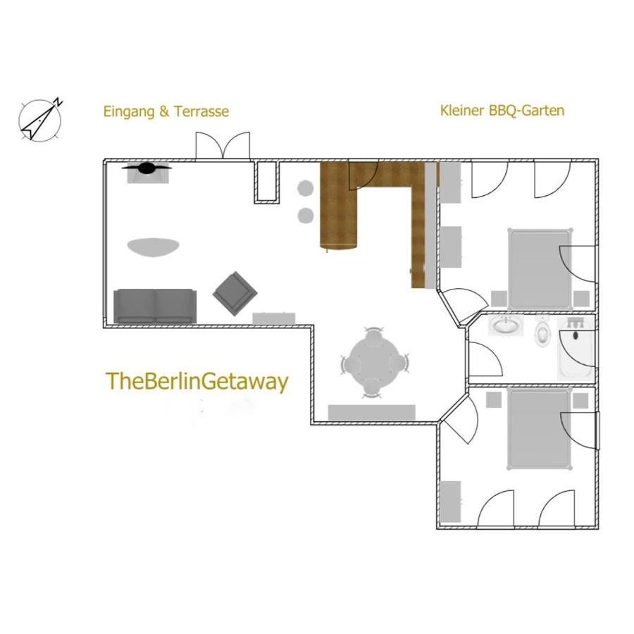 Apartamento The Getaway / 80qm In Berlin's Historic Diplomatic Quarter *